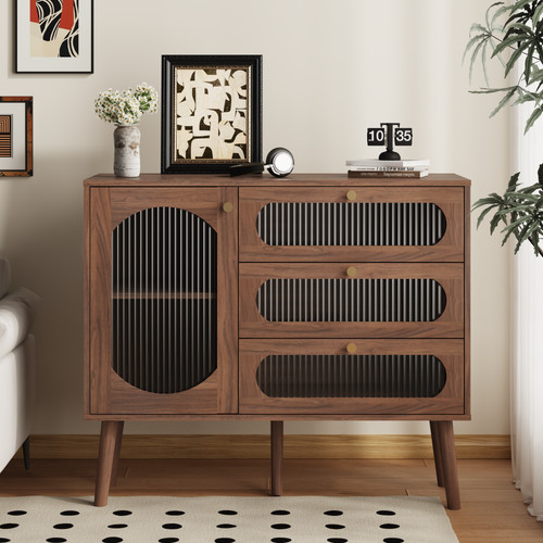 Armadio accento con cassetti - armadio, 3
