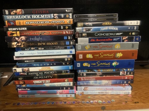 Lot cds dvds blu - of, 4k