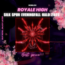 Roblox ✨ ROYALE HIGH Silk Filato Eveningfall Halo 2025 ✨MIGLIOR PREZZO?