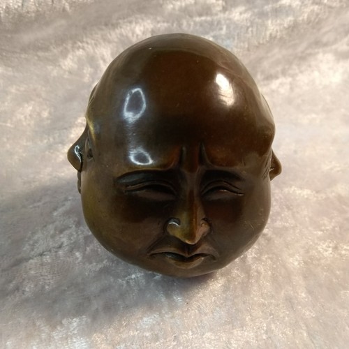 Testa buddah orientale - testa,