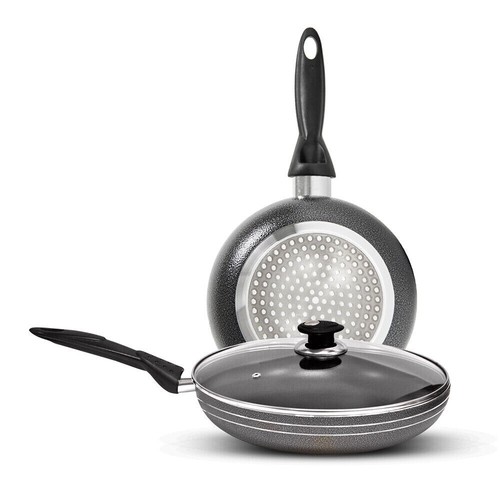 Wok antiaderente isolato - wok,