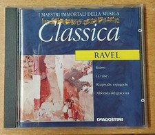 CD RAVEL BOLERO LA VALSE RHAPSODIE ESPAGNOLE ALBORADA DEL GRACIOSO CONSEGNA 48H