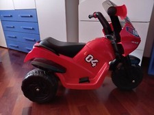 MOTO ELETTRICA PER BAMBINO DUCATI DESMOSEDICI PEG PEREGO CON BATTERIA NUOVA