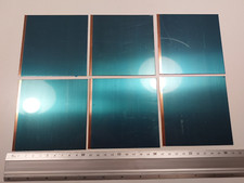 6 Fogli Piastre Quadrate RAME