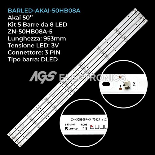 Kit barre strip led tv - 8,