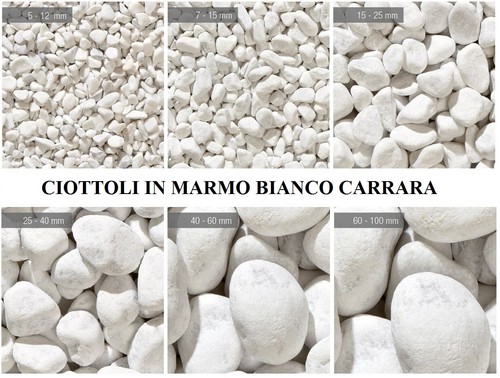 Granulati ciottoli marmo - granulati/ciottoli, di