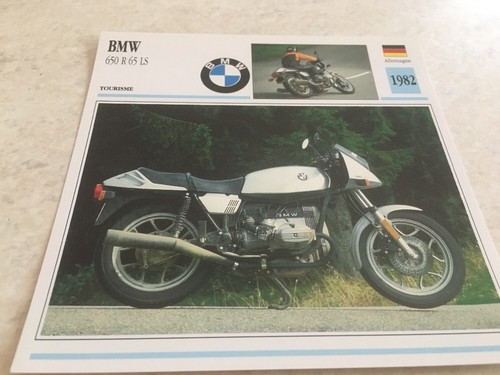 Carte moto bmw 650 r65ls - carte,