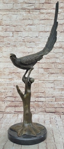 Scultura caccia bronzo - caccia, in