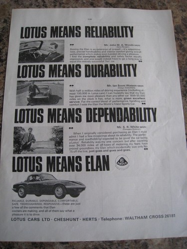 Lotus means reliability - means,