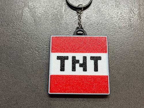 Portachiavi tnt minecraft - tnt, di