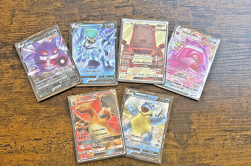 Lotto carte pokémon holo - pokémon,