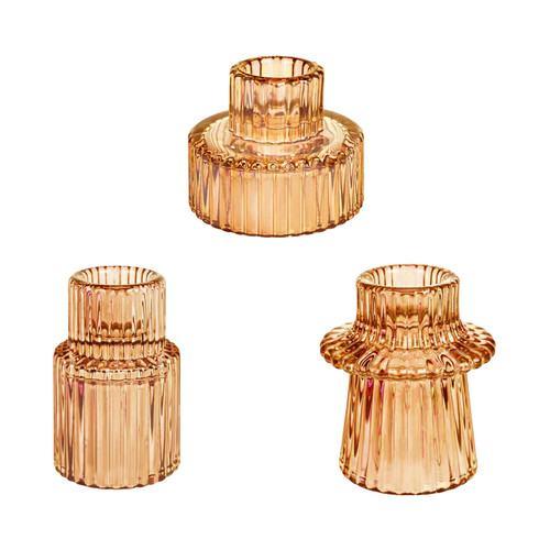 Set candelabri vetro - candelabri,