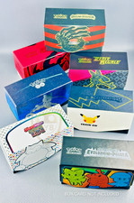 Pokemon Set allenatore fuoriclasse ETB vari Vuoti Empty Display 151 celebrations