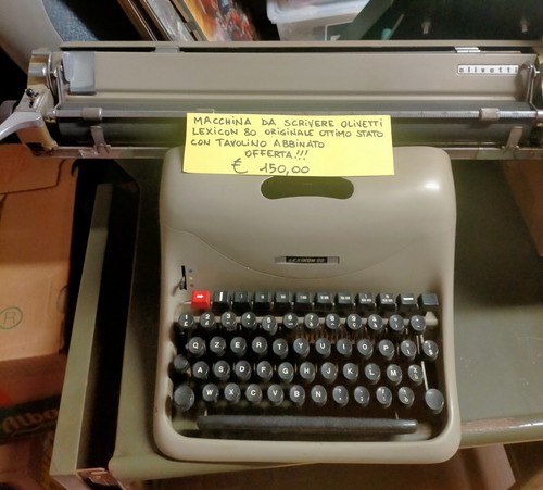 Macchina scrivere olivetti - da,