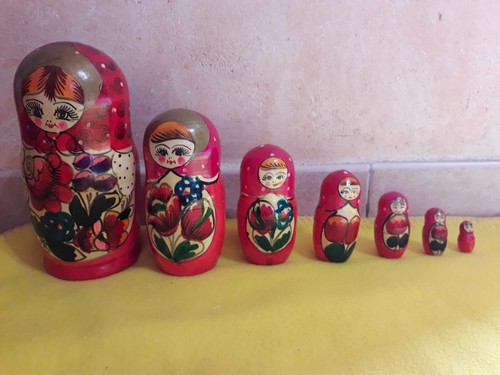 Matrioska russa originale - russa, cm