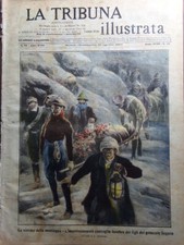 La Tribuna Illustrata 21 Agosto 1910 Leblanc Santuario a Polsi Maccagnani Segato