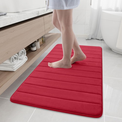 Tappetino bagno rosso - da,
