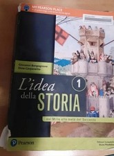 L'idea della storia volume 1 libro liceo Pearson