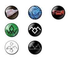 TWIN PEAKS 25 or 38mm button