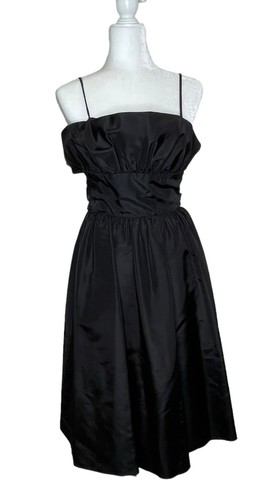 Abito midi nero gunne - abito,