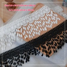 Bordo In Pizzo Con Frange E