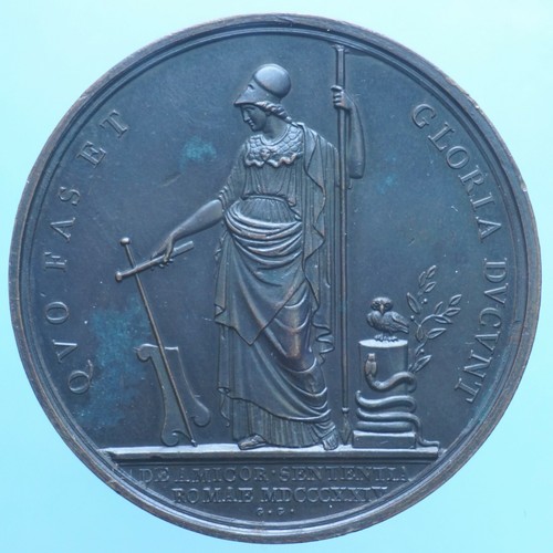 Ercole consalvi medaglia 1824 - ercole,