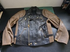 Versace giacca pelle