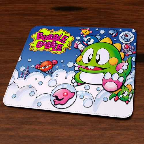 Tappetino mouse bubble bobble - mouse,