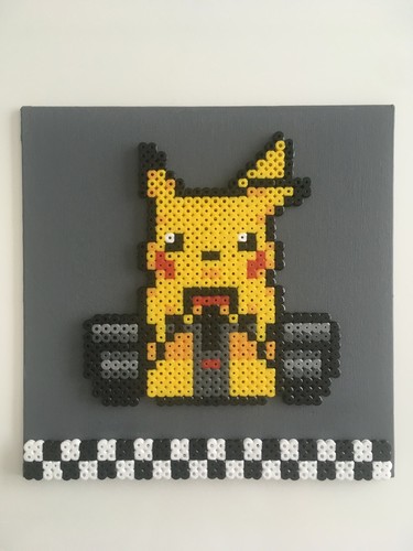 Pixel art perles a repasser - perles,