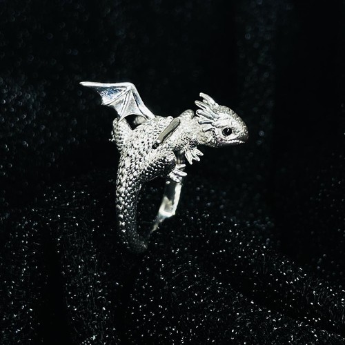 Anello drago regolabile - anello,
