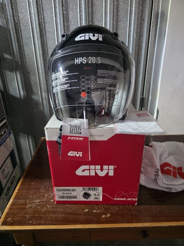 Casco jet givi hps - hps, fibra