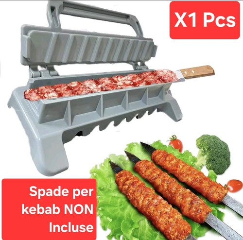 Pressa manuale grigio kebab - 1,