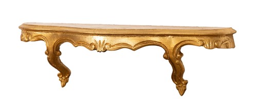 Mensola muro legno foglia - muro,