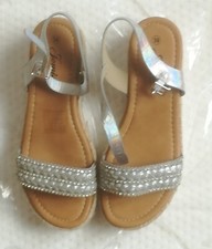 Sandali donna colore argento