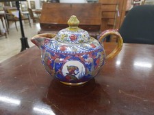 Antica Teiera In Porcellana Gualdo Tadino , Porcellana Gualdo Tadino