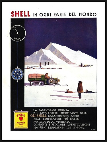 Pubblicita 1934 olio shell - 1934,