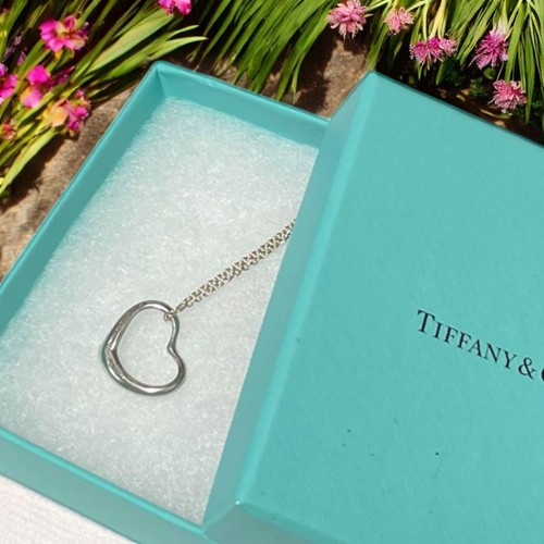 Collana tiffany cuore aperto - collana,