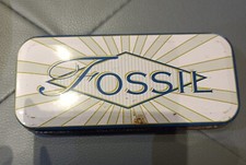 Scatola di latta Orologio Fossil 1994 vintage