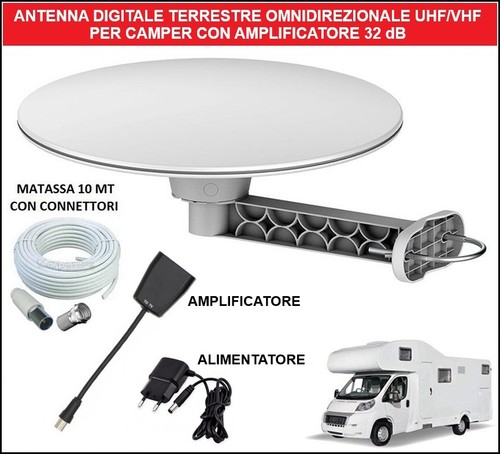 Antenna per camper - tv,