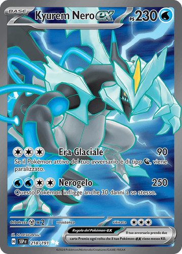 218 191 kyurem - 218-191, nero
