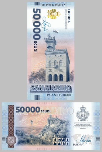 Banconota commemorativa san - banconota,