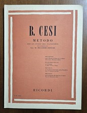 Metodo Per Lo Studio Del Pianoforte, Fasc. 12: Meccanismo Difficile - Cesi, 1954