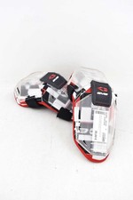 Ginocchiere Evs Option Adulto Bianco Nero Rosso