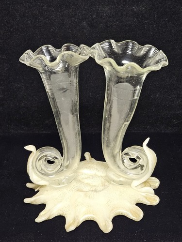 Antico vaso cornucopia doppio - vaso,