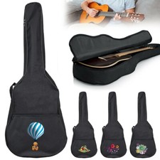 Nuova borsa chitarra 31" - 41" imbottita custodia per strumenti acustici venditore UK