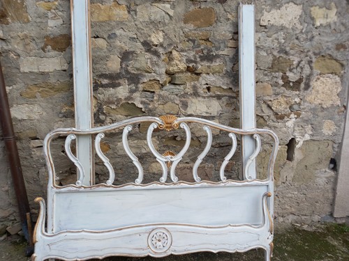 Letto vintage laccato - letto,