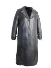 Cappotto pelle donna - cappotto, classico
