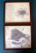 DUE STAMPE 1830 IGM FIRENZE