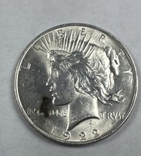 (1) 1922 (P) Dollaro Argento Pace $1 Gocciolante con Lustro 