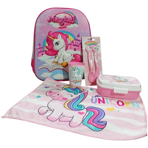 Set scuola asilo unicorno - set,